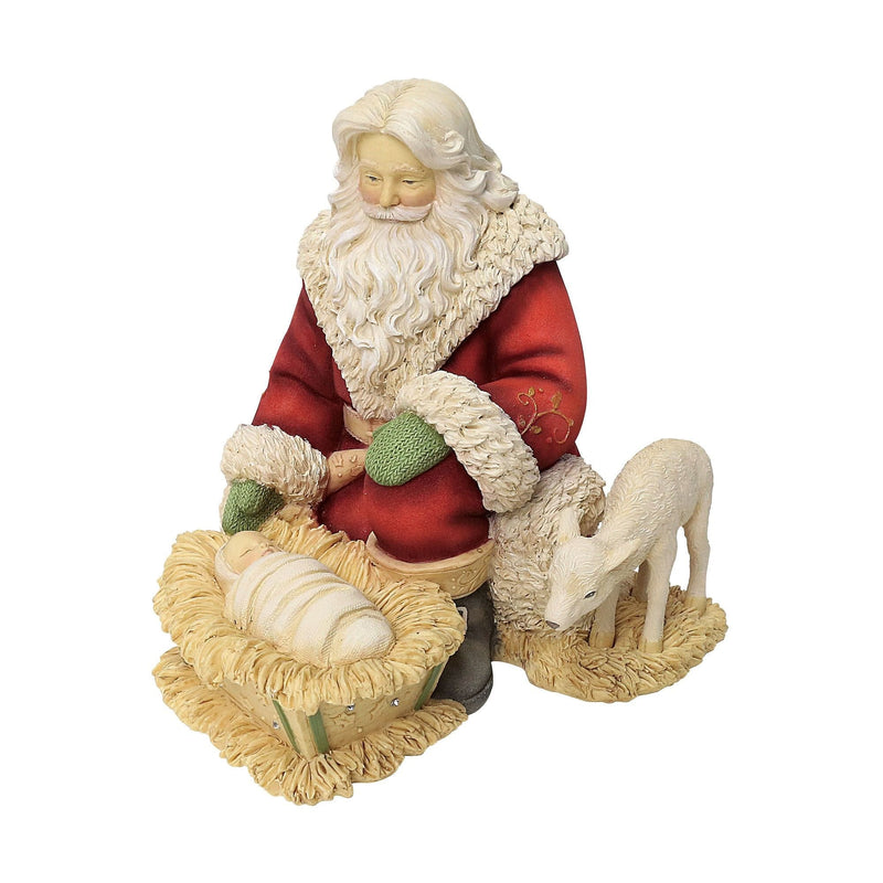 Santa with Baby Jesus - Shelburne Country Store