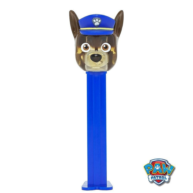Pez - Nick Jr Dispenser with 3 Candy Rolls - Paw Patrol Chase (Crystal Version) - Shelburne Country Store