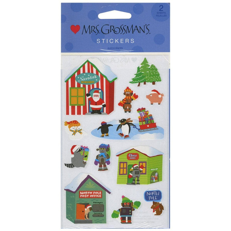 Mrs Grossman's Stickers - Santa's Village - Shelburne Country Store