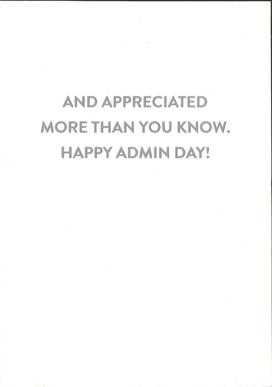 You Are Uh Maze Ing Administrative Assistant's Day Card - Shelburne Country Store