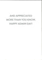 You Are Uh Maze Ing Administrative Assistant's Day Card - Shelburne Country Store