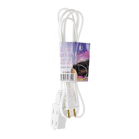 Extension Cord - White - 6 feet - Shelburne Country Store