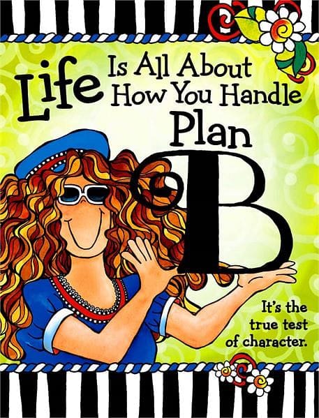 Pocket Pad - Life Is All About How You Handle Plan B - Shelburne Country Store