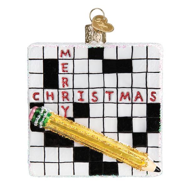 Crossword Puzzle  Ornament - Shelburne Country Store