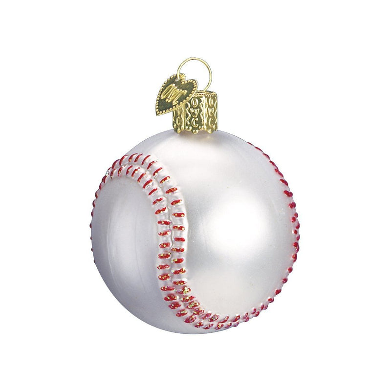 Old World Christmas Baseball Glass Ornament - Shelburne Country Store