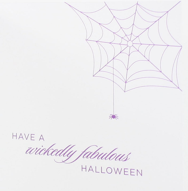 Witch with Spider Charm Halloween Card - Shelburne Country Store