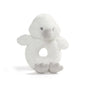 Baby Toothpick Swan Rattle, 7.5 inch - Shelburne Country Store
