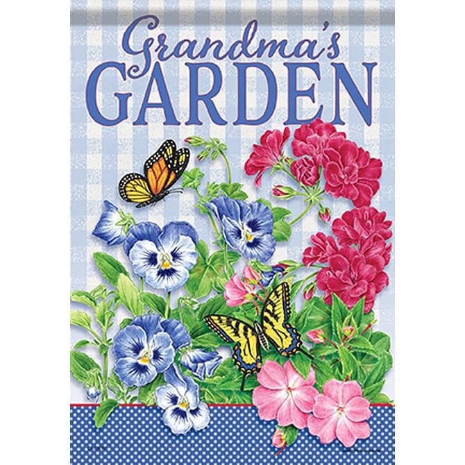 Grandmas Garden Durasoft Garden Flag - 12" x 18" - Shelburne Country Store