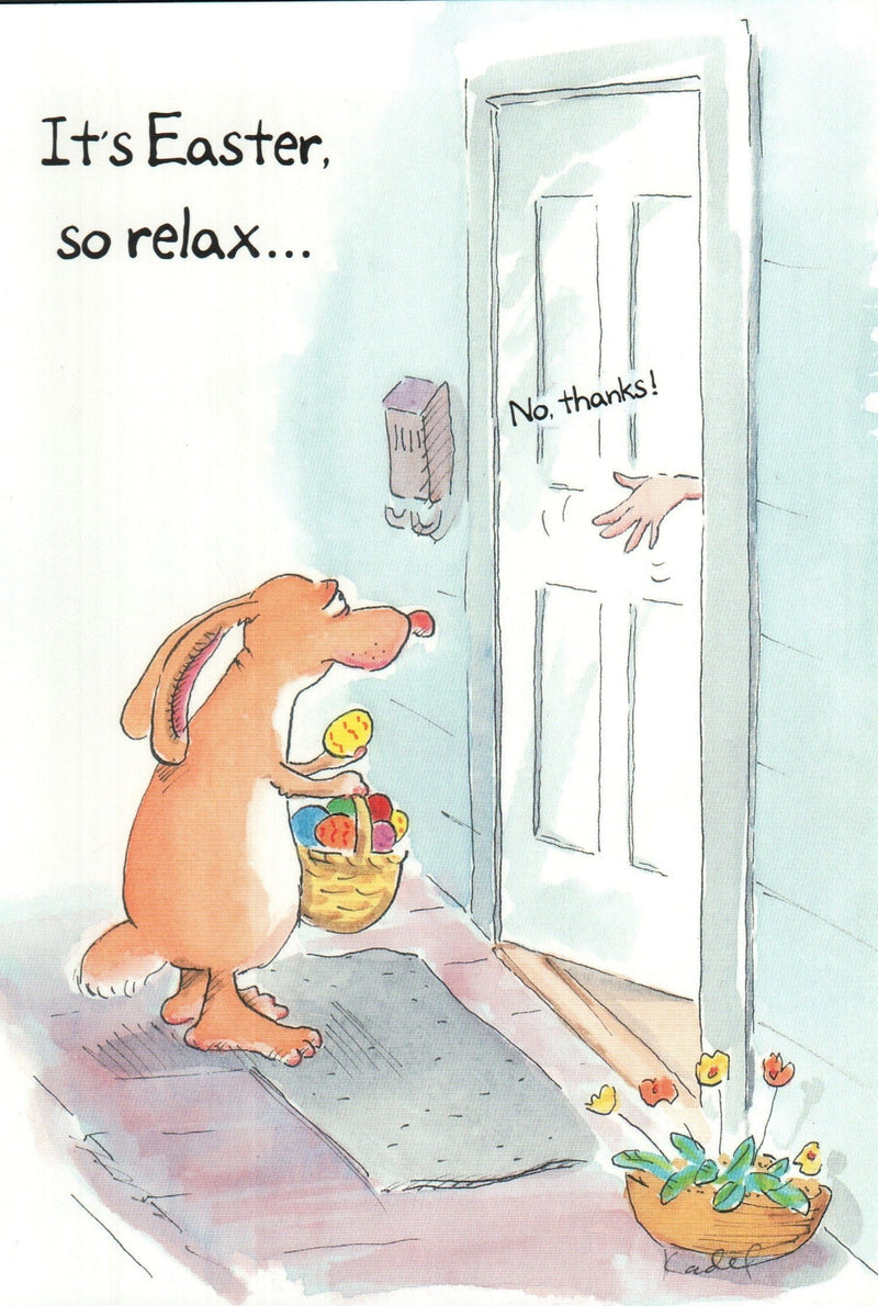 It's Easter SO Relax.... Easter Card - Shelburne Country Store