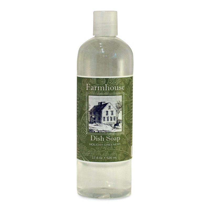 Sweet Grass Farm  - Holiday Greenery Liquid Dish Soap (17 ounce) - Shelburne Country Store