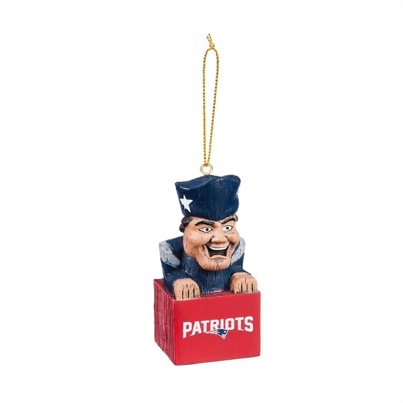 Mascot Ornament, New England Patriots - Shelburne Country Store