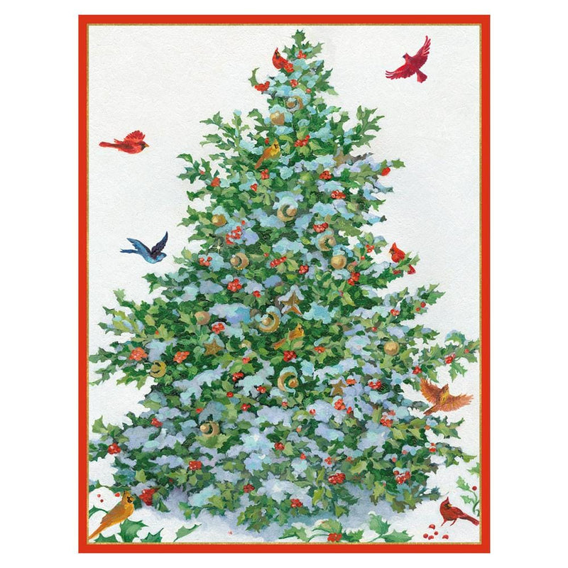 Songbird Tree Boxed Christmas Cards - Shelburne Country Store