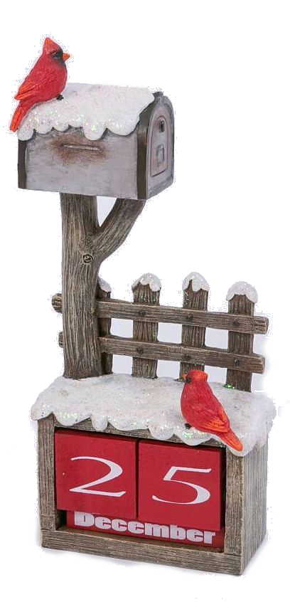 10 Inch Birdhouse Christmas Countdown - - Shelburne Country Store