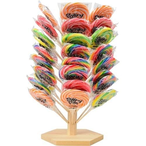 Swirl Pop 48 Piece with Wooden Tree - Shelburne Country Store
