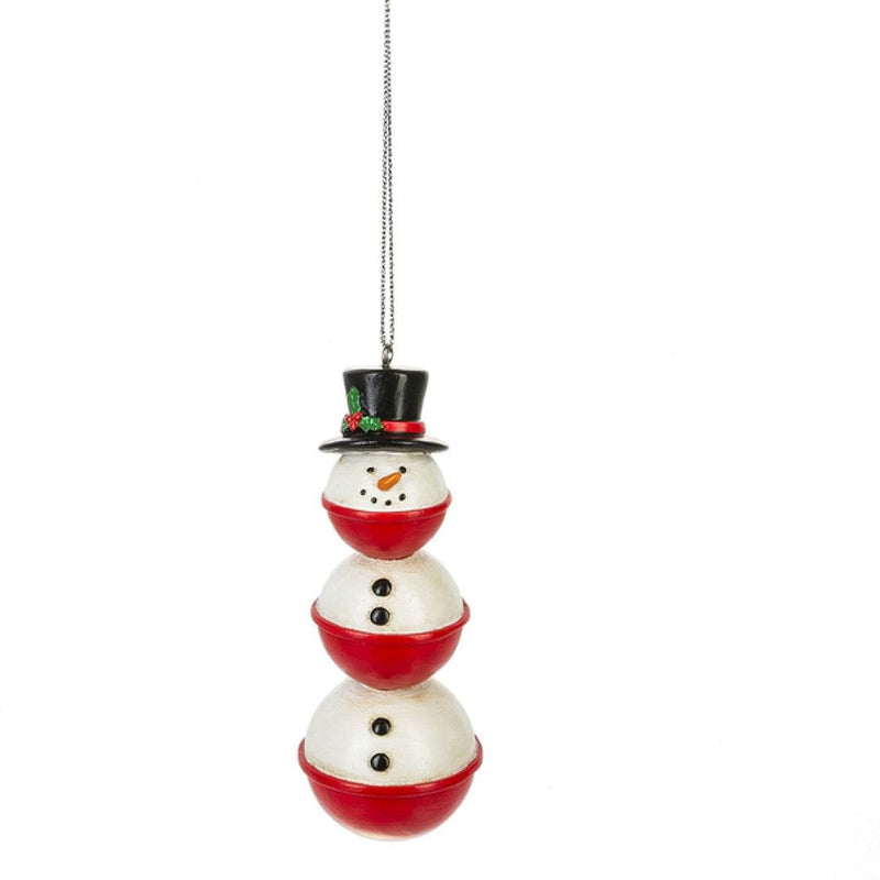 Bobber Snowman Ornament - Shelburne Country Store