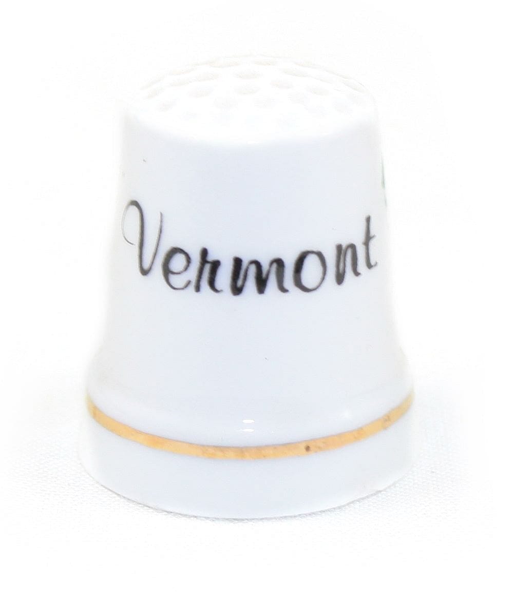 Vermont Ceramic Thimble - - Shelburne Country Store