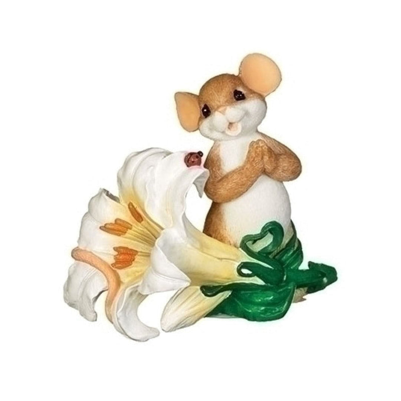 Easter Lily Charming Tail Figurine - Shelburne Country Store