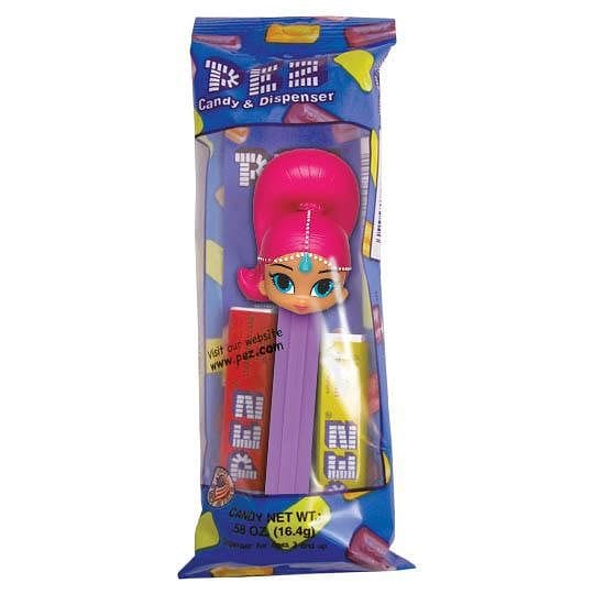 Pez Shimmer and Shine Dispenser with 2 Candy rolls - - Shelburne Country Store