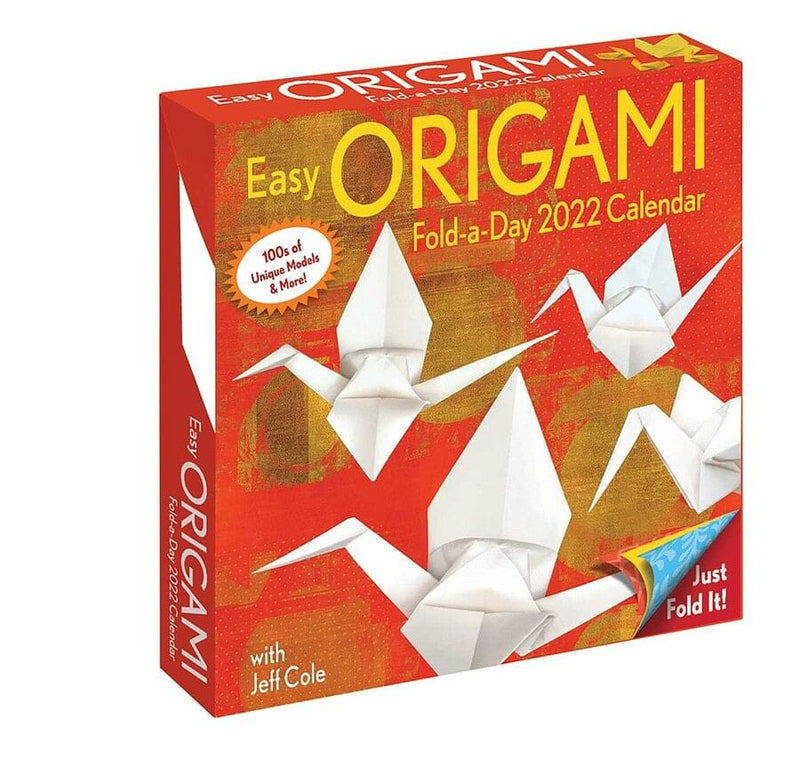 2022  Easy Origami Fold A Day Calendar - Shelburne Country Store