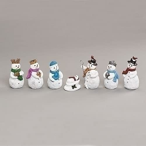 Snowman Nativity - 7 Piece Set - Shelburne Country Store
