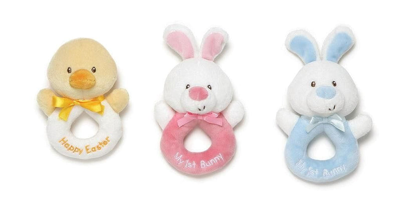 Easter Plush Rattle - - Shelburne Country Store