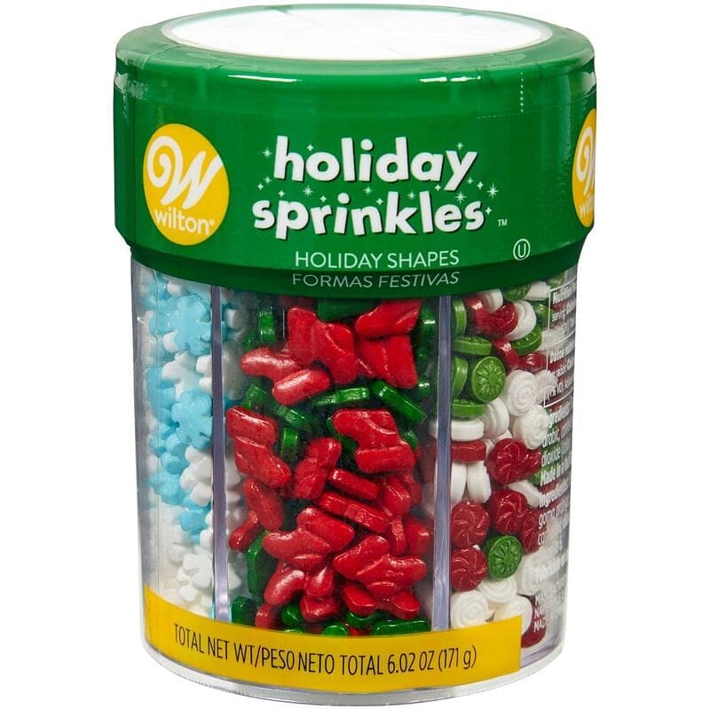 Wilton 6-Cell Assorted Holiday Sprinkles - Shelburne Country Store