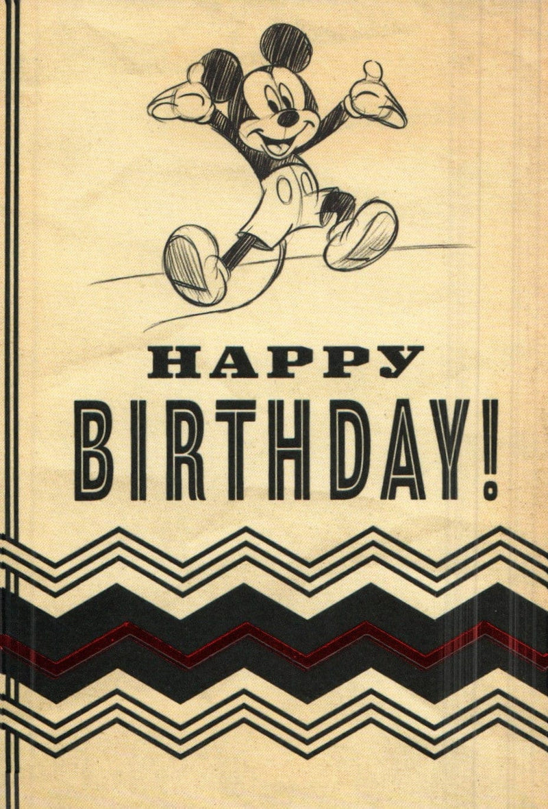 Mickey Mouse Birthday Card - Shelburne Country Store