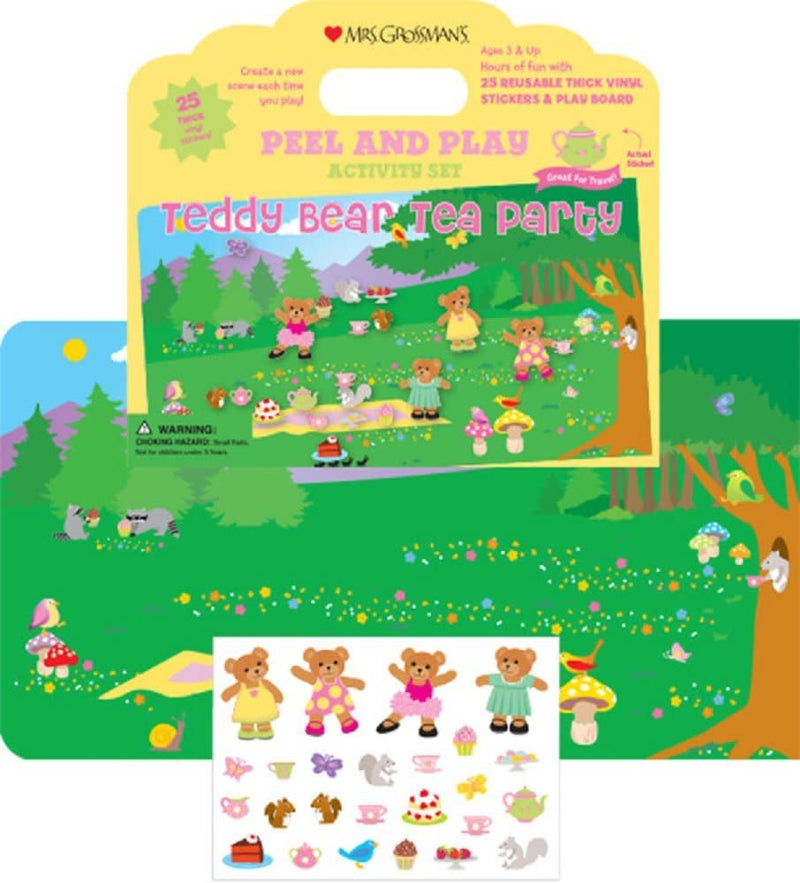 Mrs. Grossman's Peel And Play Kids Activity Set - - Shelburne Country Store