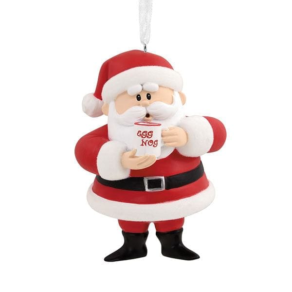 Rudolph Santa Ornament - Shelburne Country Store