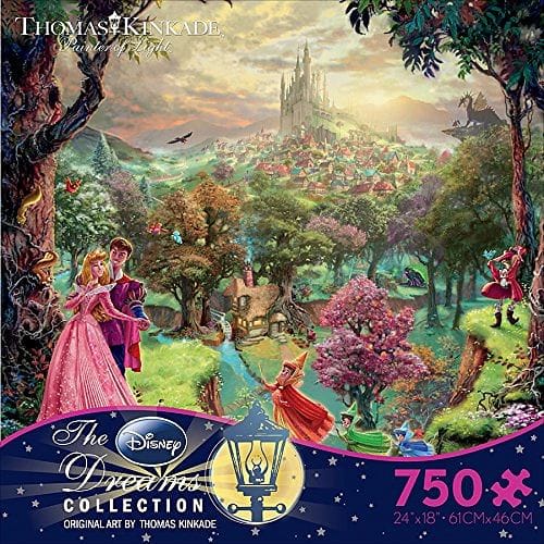Sleeping Beauty Thomas Kinkade Disney Dreams Collection Jigsaw Puzzle 750 Piece - Shelburne Country Store