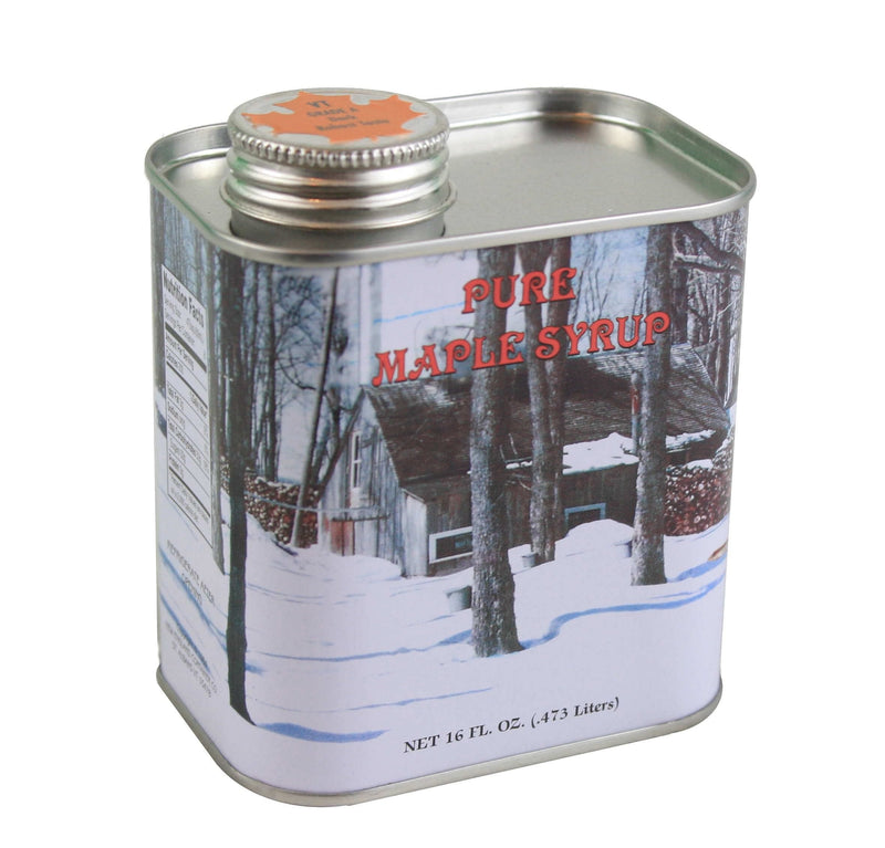 Maple Syrup Tin - Dark Robust - 16 Ounce - Shelburne Country Store