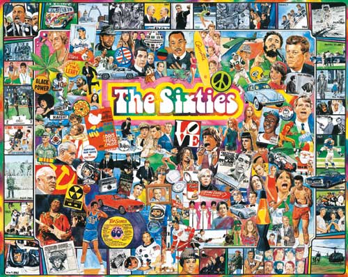 The Sixties Puzzle - 1000 Piece - Shelburne Country Store