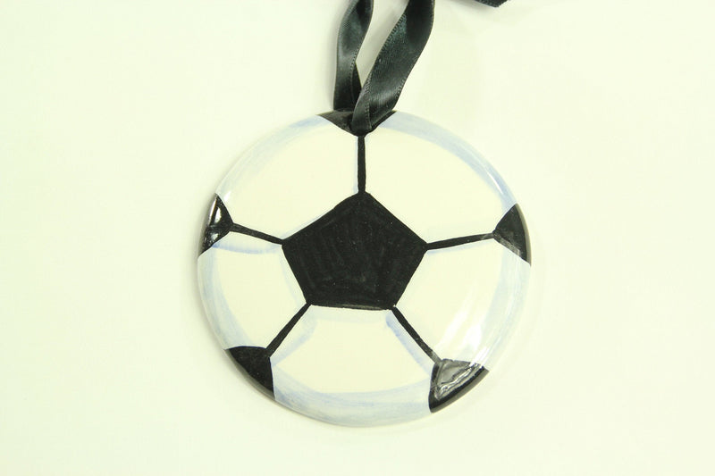 Soccer Hand Painted Ornament - Shelburne Country Store