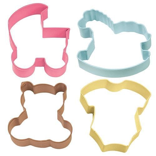 Baby Theme Cookie Cutter 4 piece Set - Shelburne Country Store