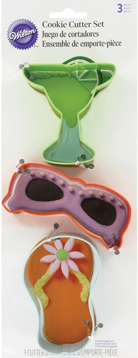 Summer 3 Piece Cookie Cutter Set - Shelburne Country Store