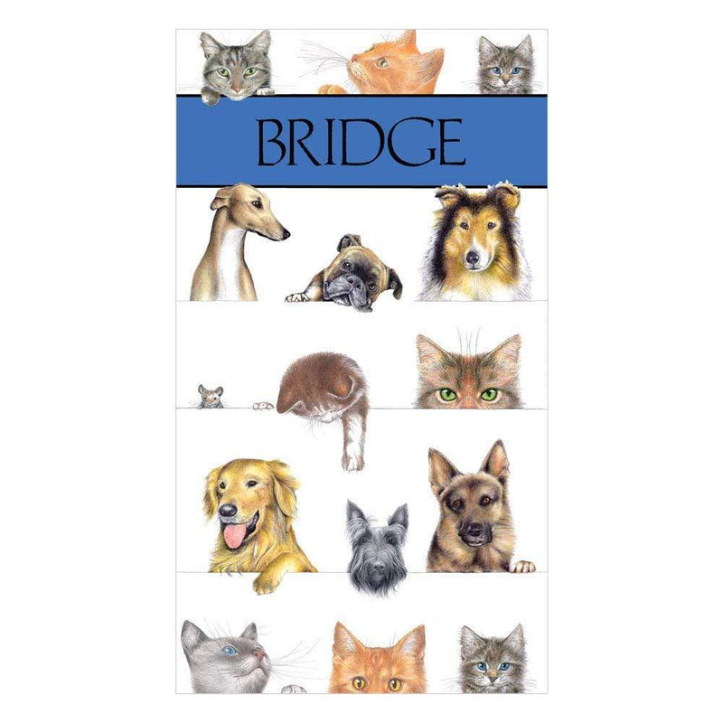 Cats and Dogs Bridge Score Pads - Shelburne Country Store