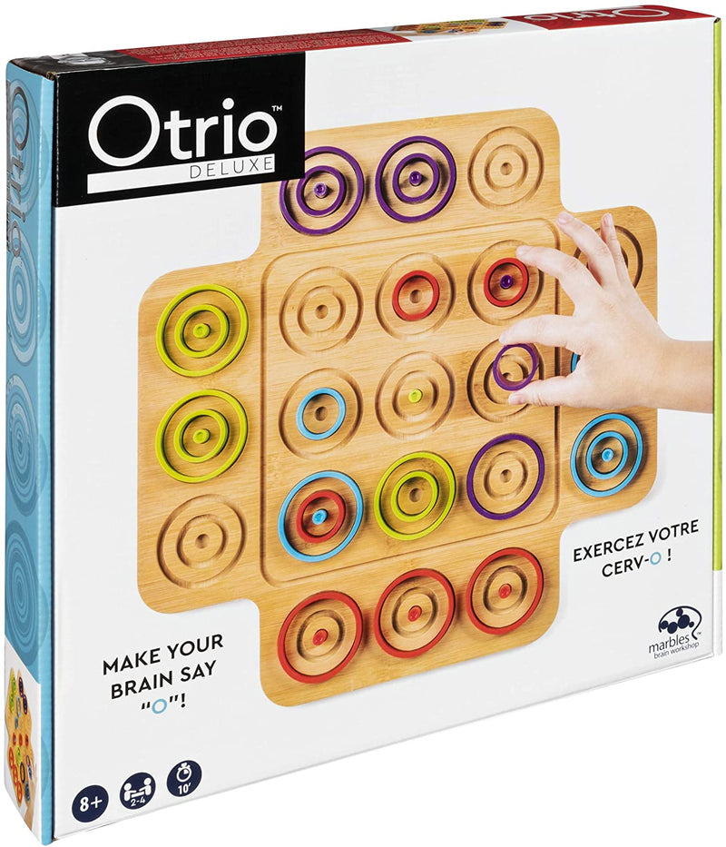 Otrio Deluxe - Wood Strategy-Based Board Game - Shelburne Country Store