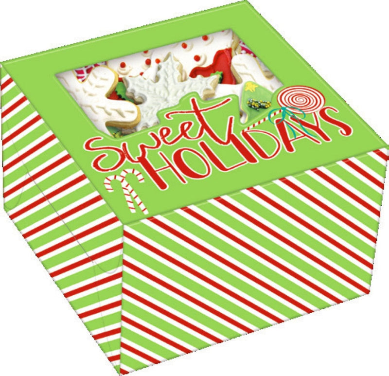 Holiday Square Treat Box 2 Pack - - Shelburne Country Store