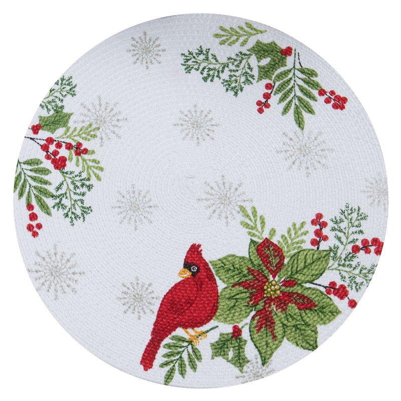 Cardinal Braided Placemat - Shelburne Country Store