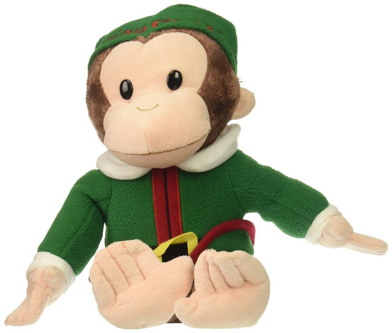 Curious George 12 inch Elf - Shelburne Country Store