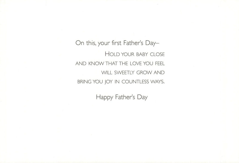 Father's Day Card - Your First Father's Day - Shelburne Country Store