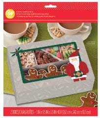 Wilton Season's Greetings Cookie Treat Box 2 Pack - Shelburne Country Store
