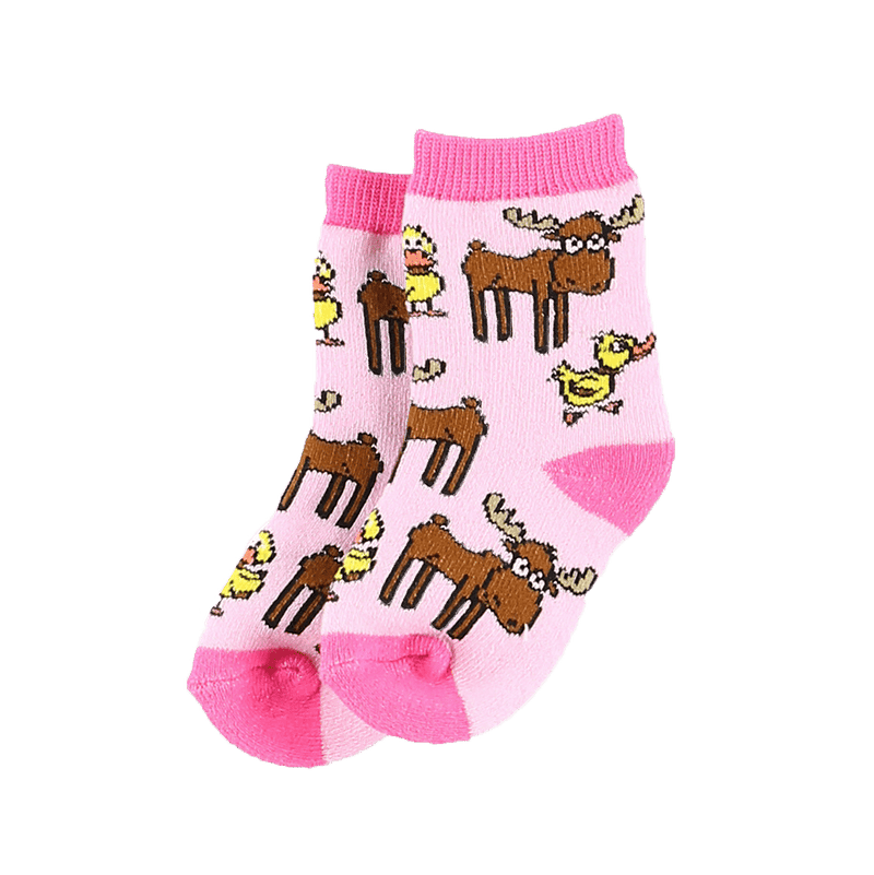 Duck Moose Infant Socks - - Shelburne Country Store