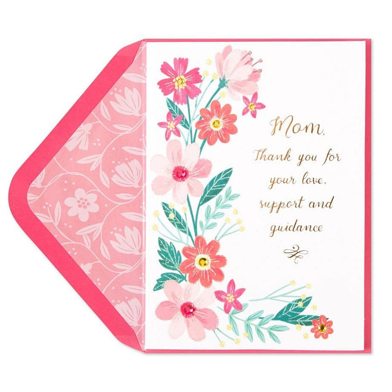 Floral Cartouche Mothers Day Card - Shelburne Country Store
