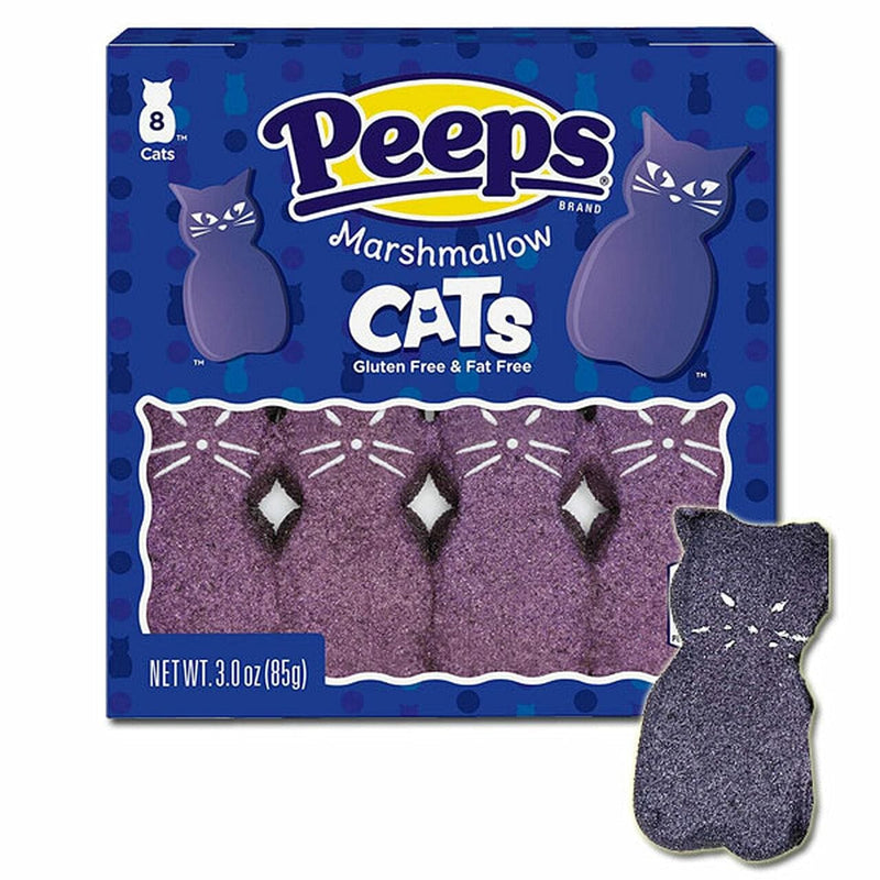 Peeps - Marshmallow Spooky Cats - 8 piece - Shelburne Country Store