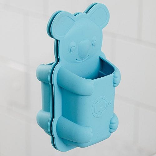 Tooletries 'For Kids' Koala Pouch - Animal Silicone Toothbrush Holder (Blue) - Shelburne Country Store