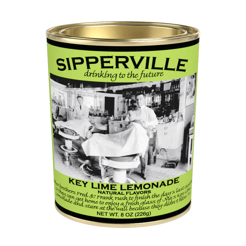 McSteven's Sipperville Key Lime Lemonade - 8oz Oval Tin - Shelburne Country Store