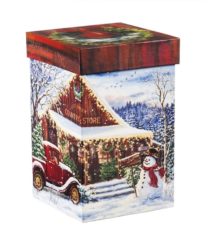 Ceramic Travel Cup, 17 oz. with Gift Box - Holiday Farmhouse - Shelburne Country Store