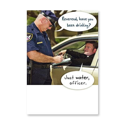 Drinking Reverend - Birthday Card - Shelburne Country Store