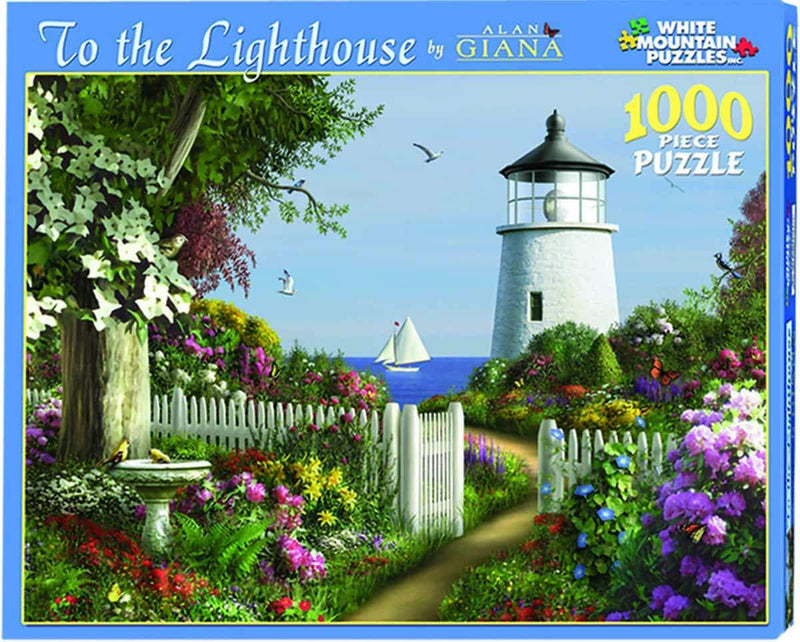 To The Lighthouse - 1000 Piece Jigsaw Puzzle - Shelburne Country Store